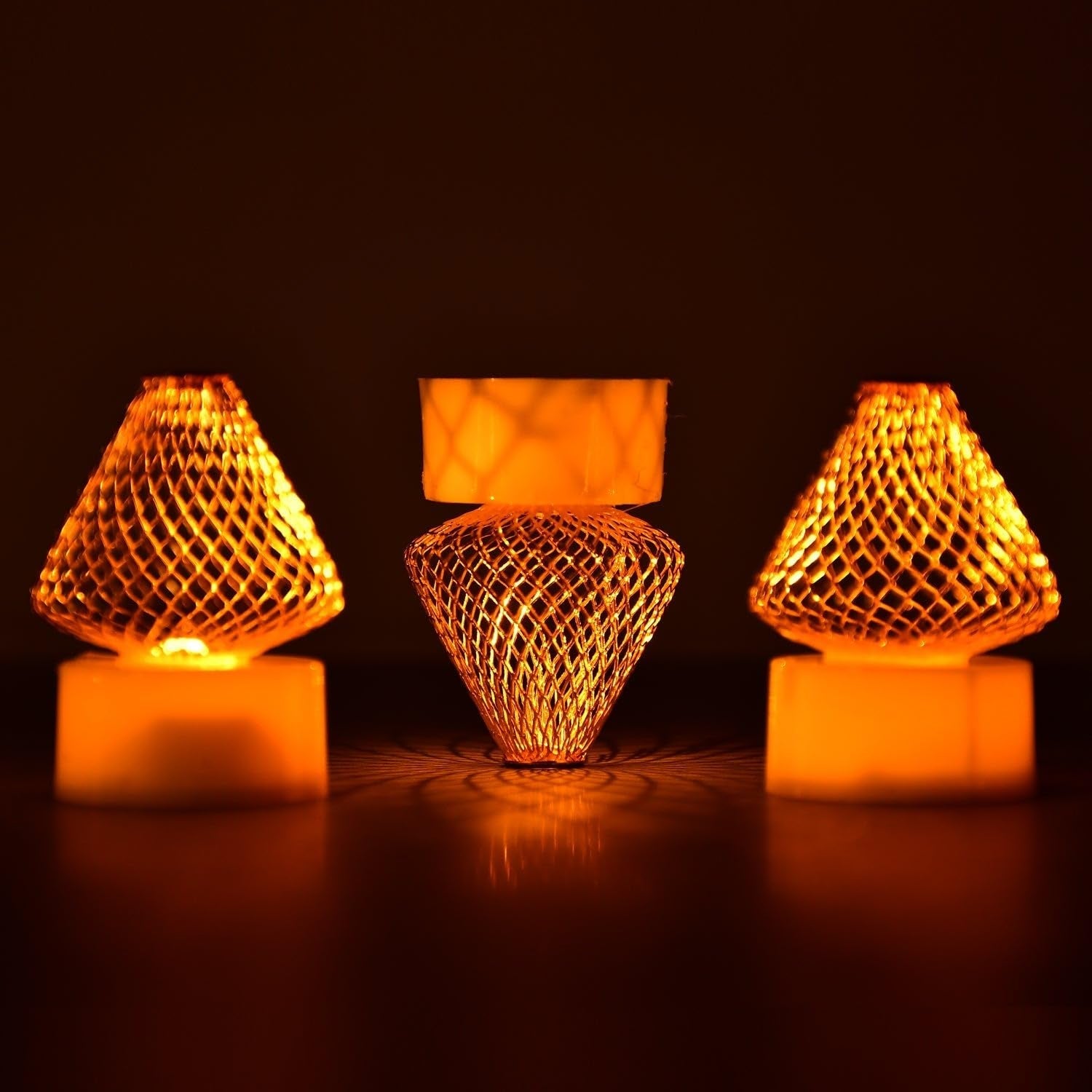 Premium LED Flameless Candle Lights (4 Pc / Set) Premium LED Flameless Candle Lights (4 Pc / Set)